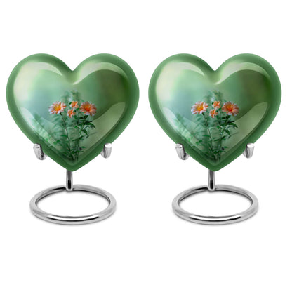 Flowers Theme 3 Inch Keepsake Pack of 2