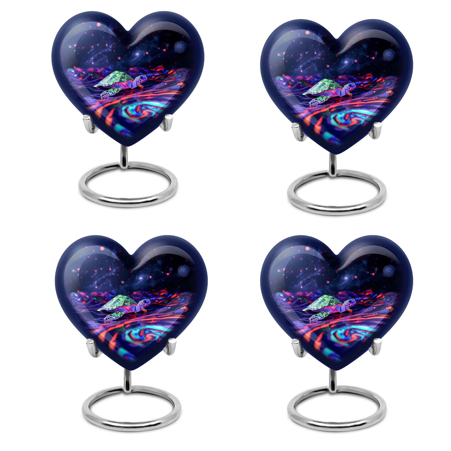 Heart-shaped Turtle Urn