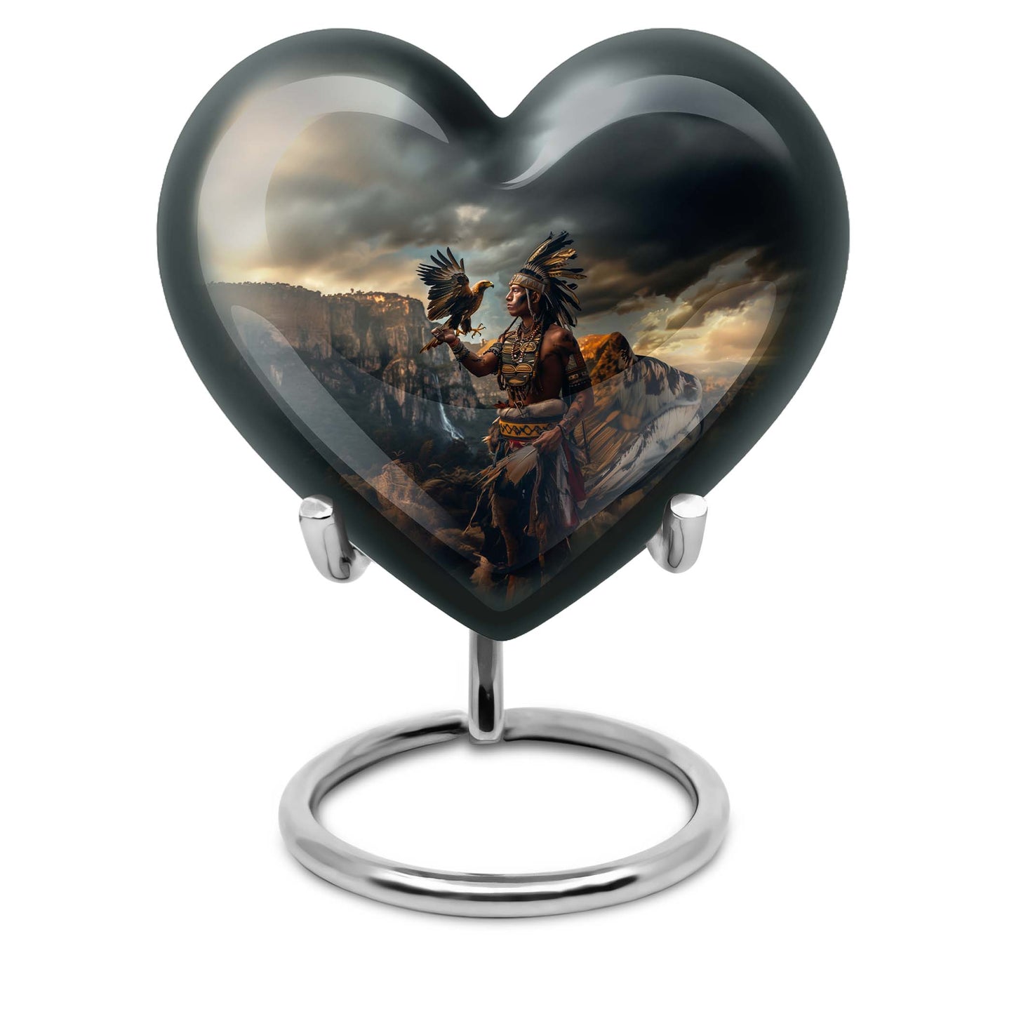 Tribe Man Theme 3 Inch Keepsake