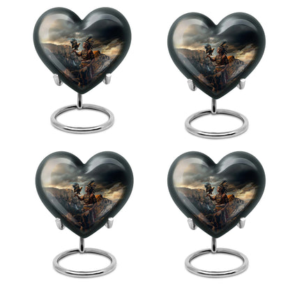 Tribe Man Theme 3 Inch Keepsake Pack of 4