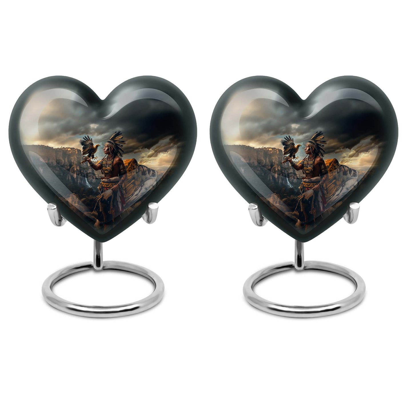 Tribe Man Theme 3 Inch Keepsake Pack of 2
