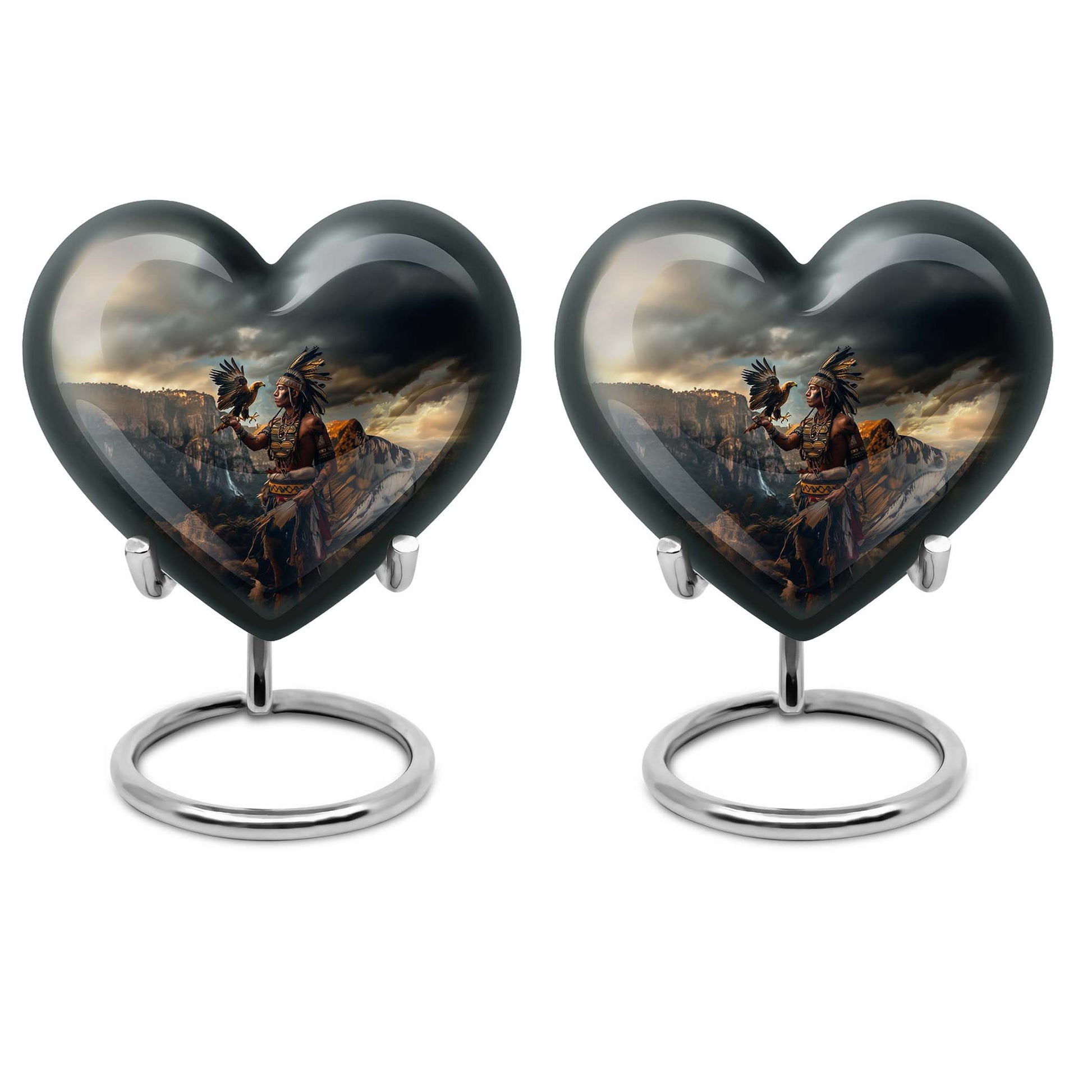 Tribe Man Theme 3 Inch Keepsake Pack of 2