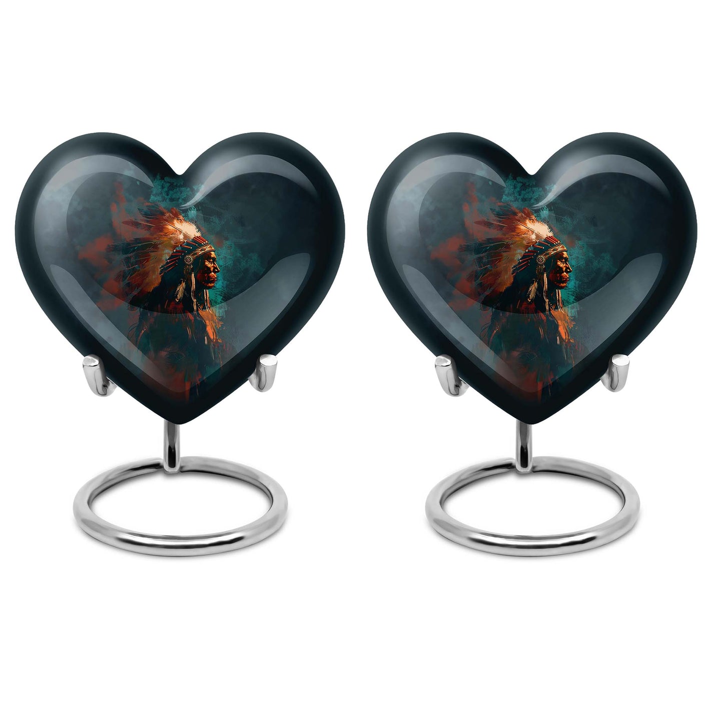 Tribe Man Theme 3 Inch Keepsake Pack of 2