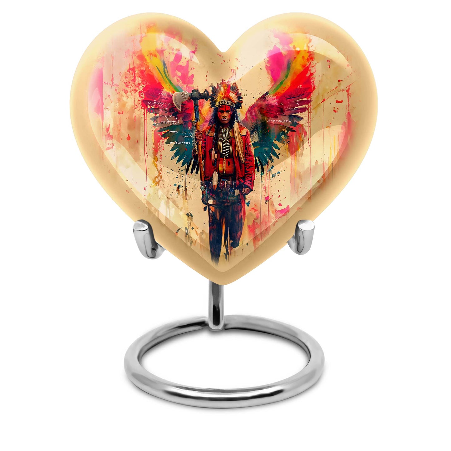 Tribe Man Theme 3 Inch Keepsake