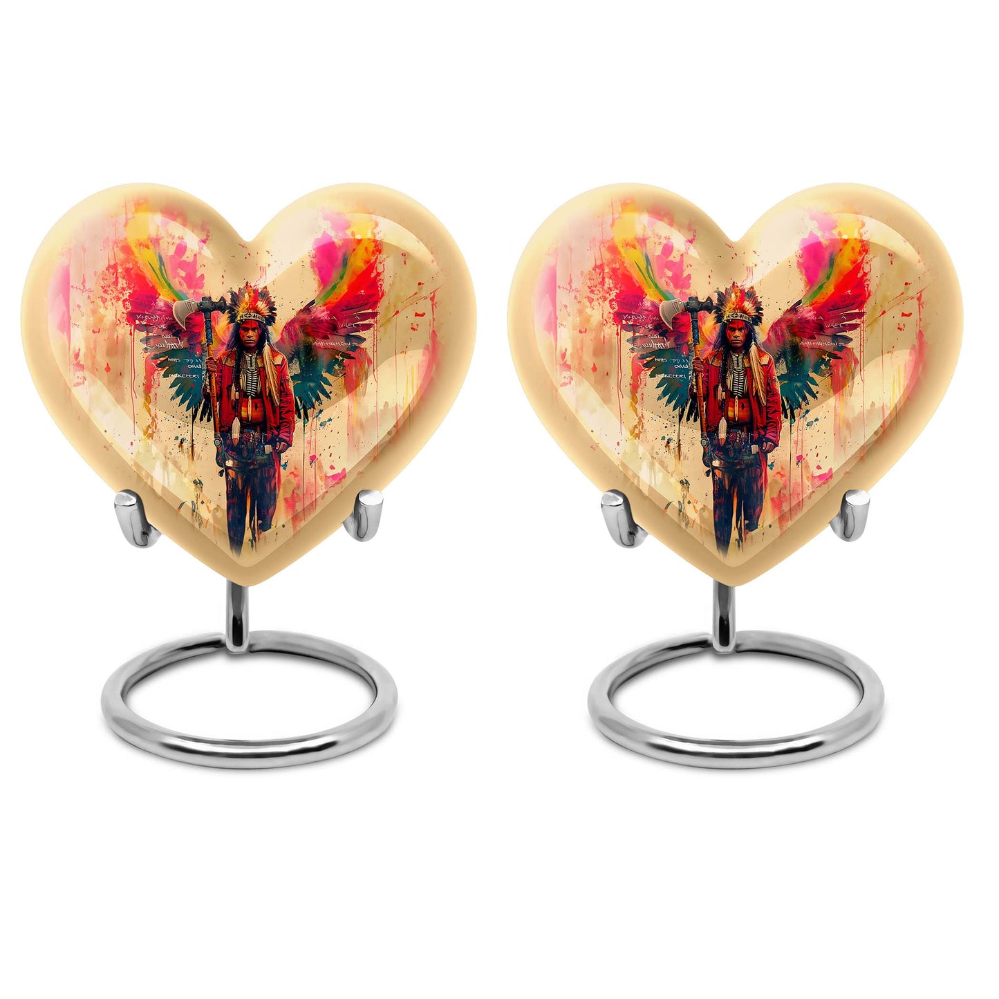 Tribe Man Theme 3 Inch Keepsake Pack of 2