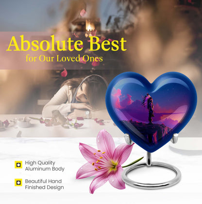 Heart Tribe Man Urn