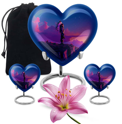 Heart Tribe Man Urn
