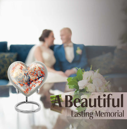 Owl Urn, Heart Design