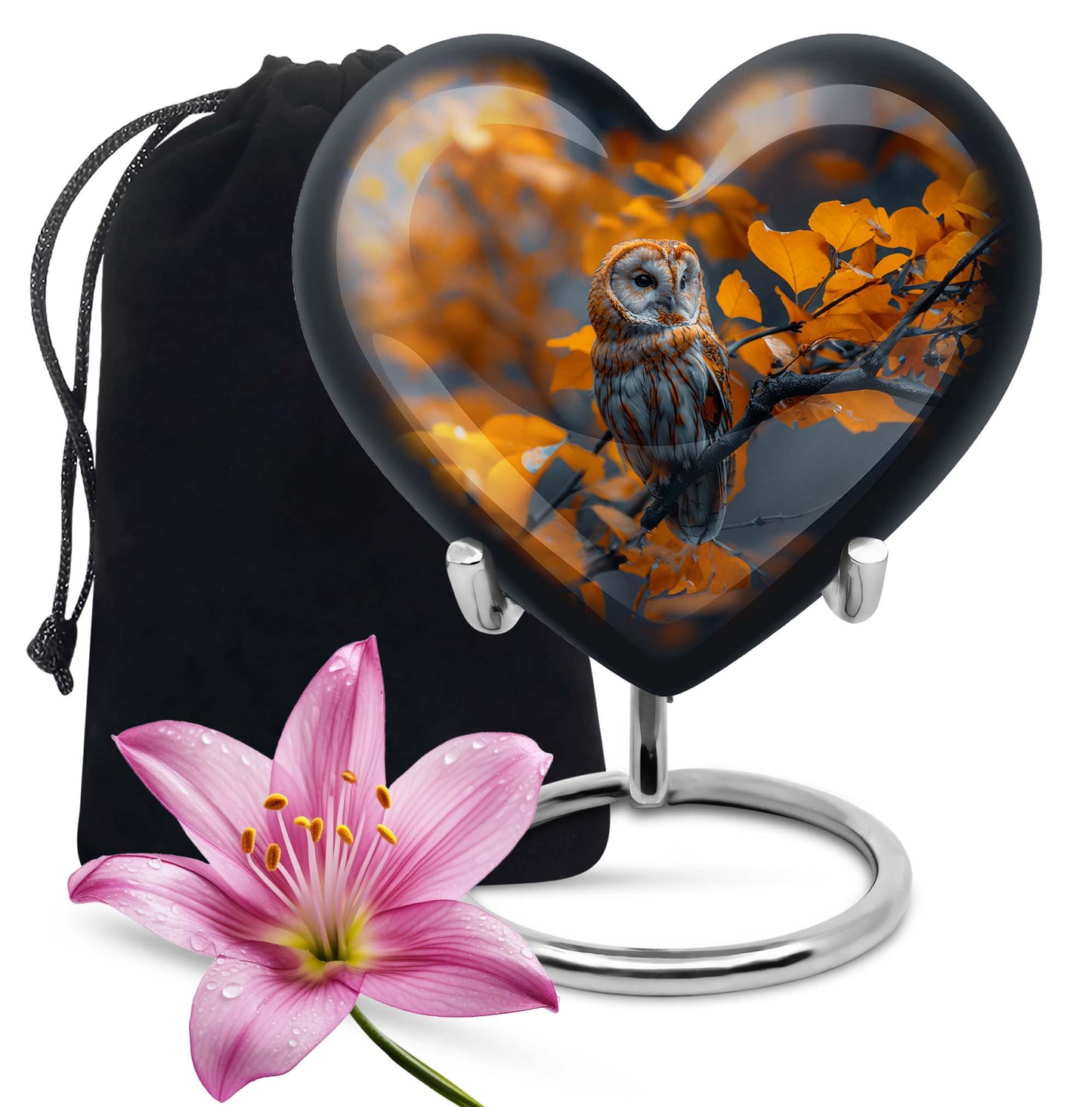 Owl Theme Large Urn 10 Inch