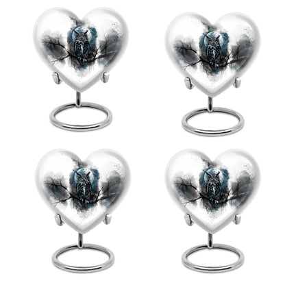 Owl Theme 3 Inch Keepsake Pack of 4