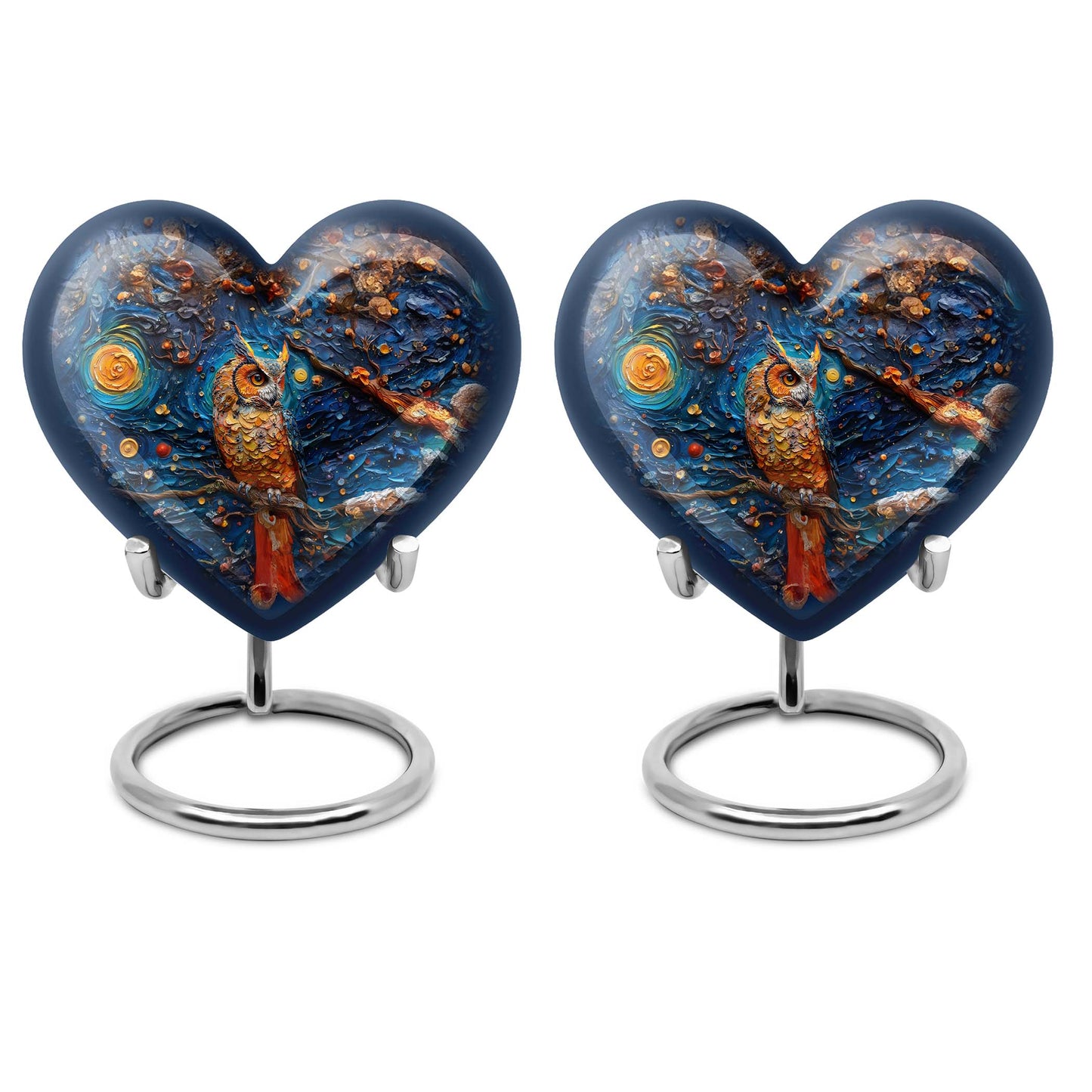 Owl Theme 3 Inch Keepsake Pack of 2