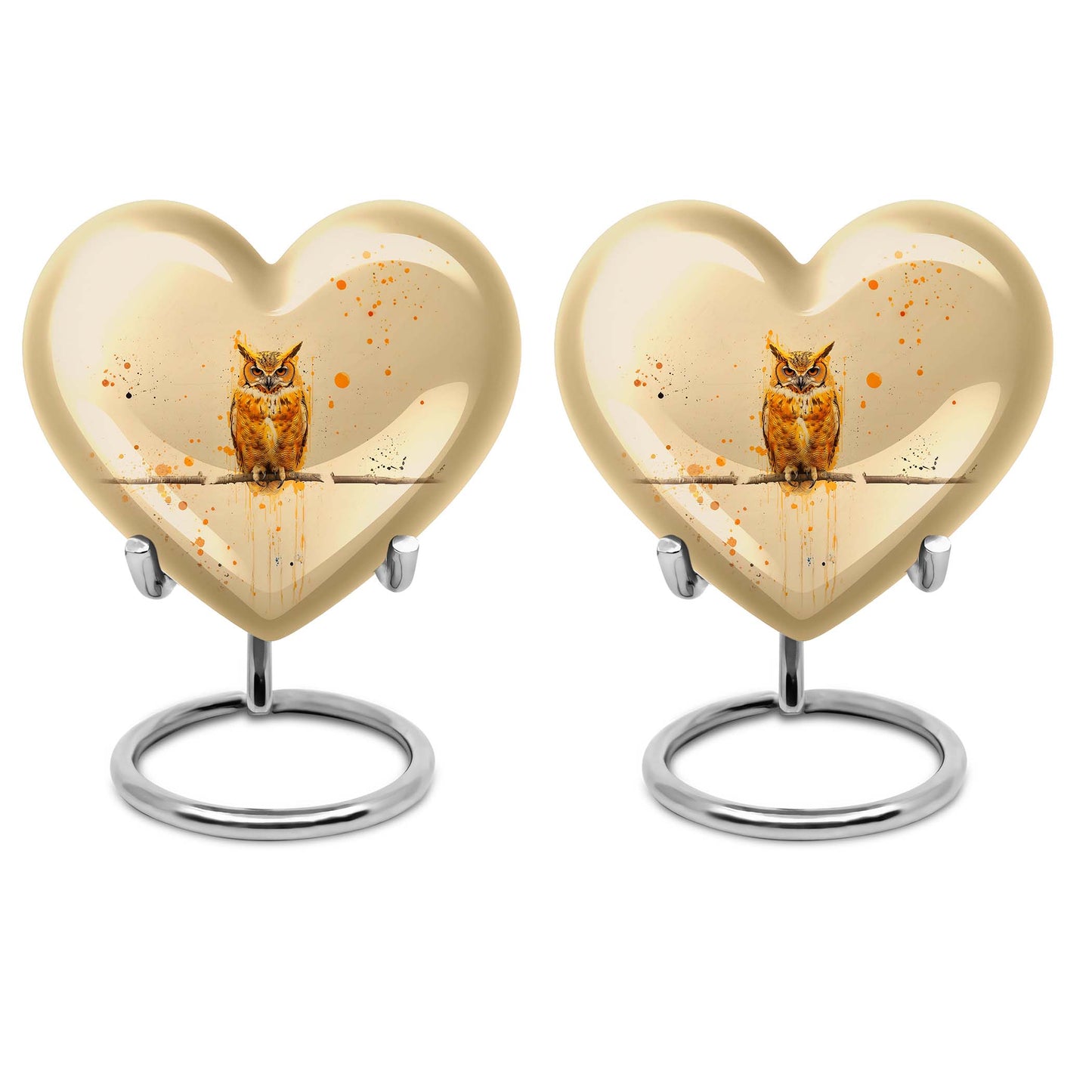 Owl Theme 3 Inch Keepsake Pack of 2