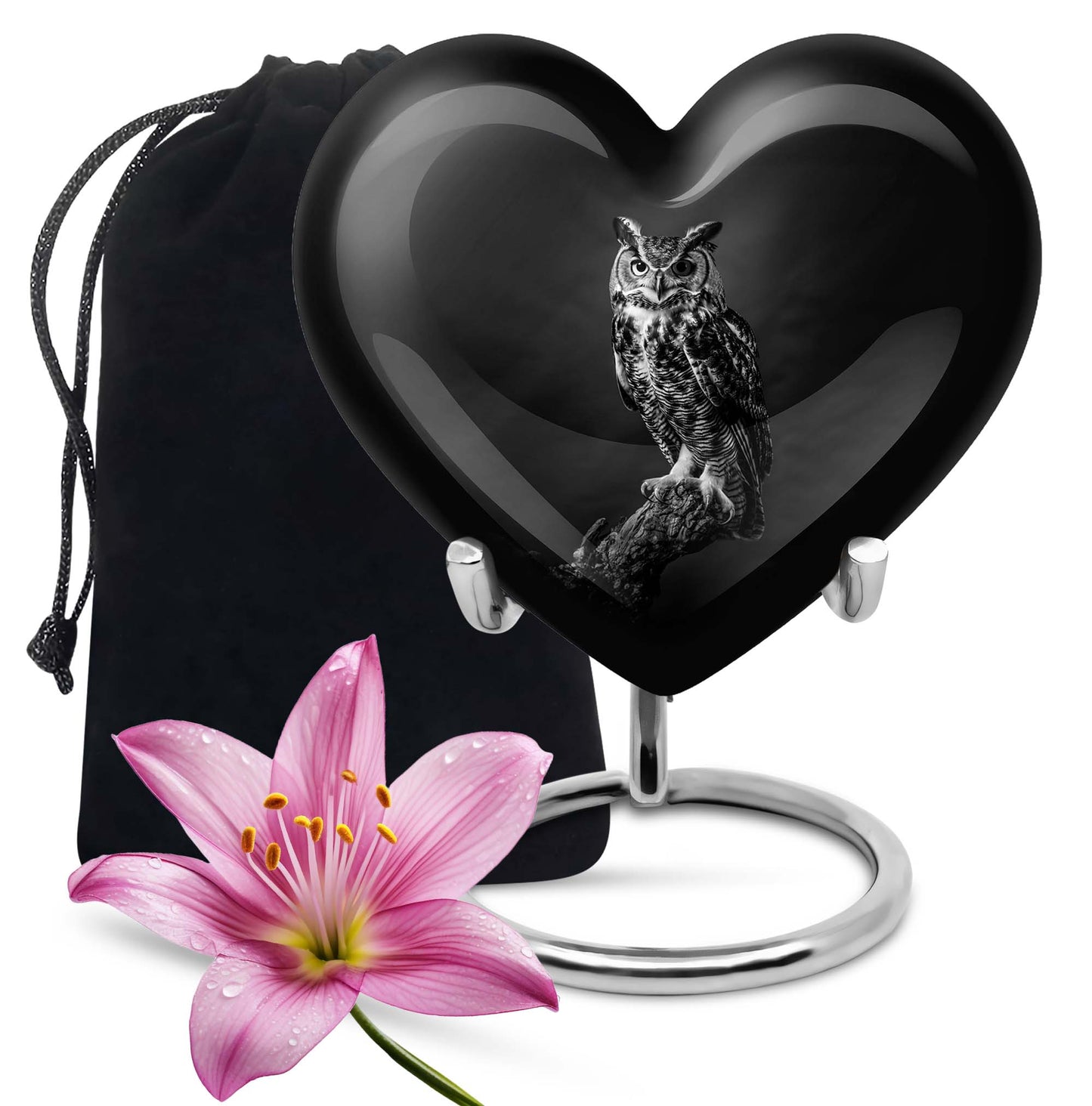 Owl Theme Large Urn 10 Inch