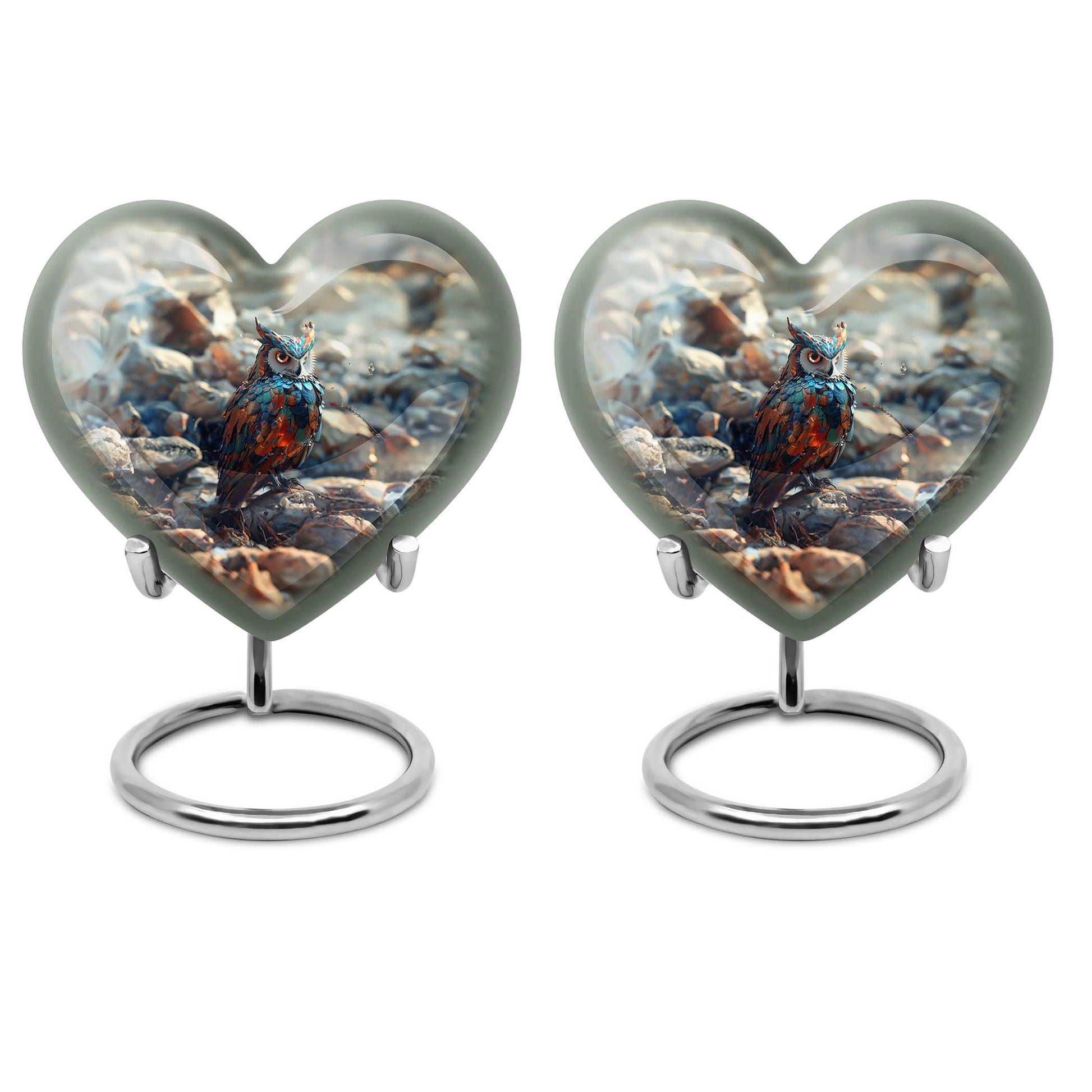 Owl Theme 3 Inch Keepsake Pack of 2