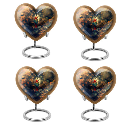 Macaw Parrot Theme 3 Inch Keepsake Pack of 4