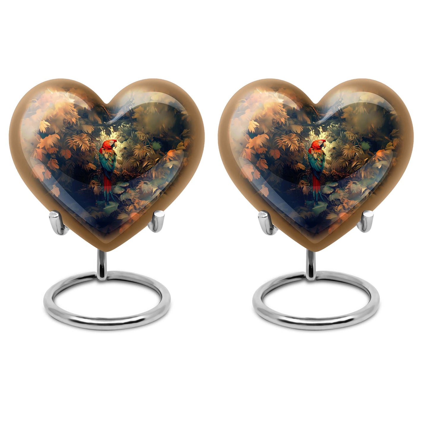 Macaw Parrot Theme 3 Inch Keepsake Pack of 2