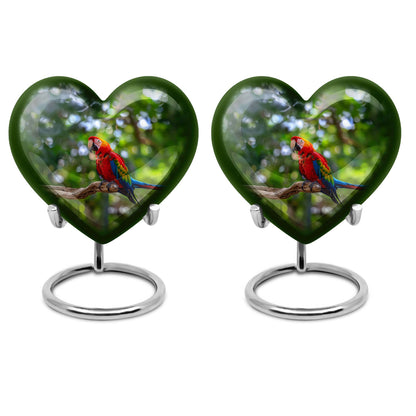 Macaw Parrot Urn