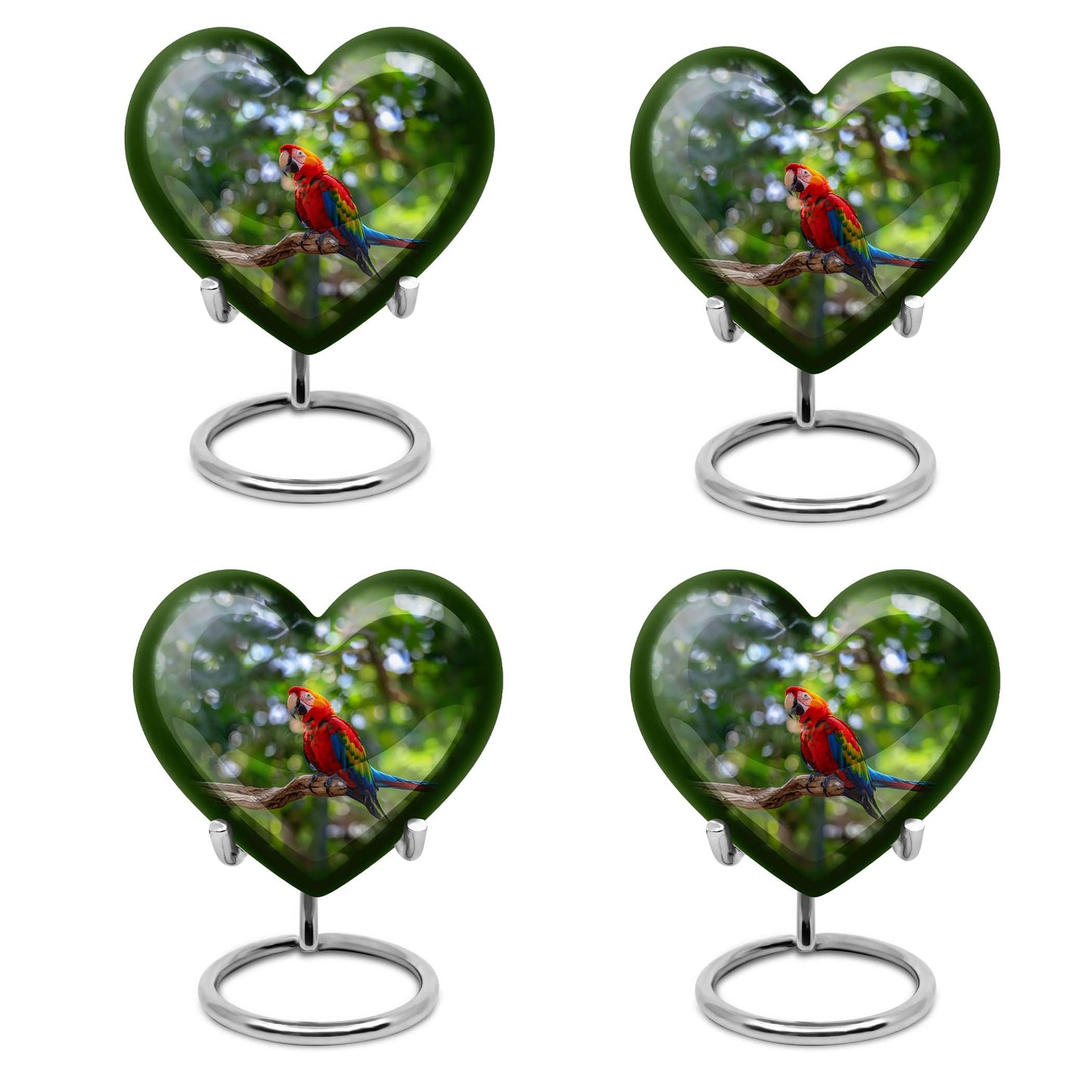 Macaw Parrot Urn