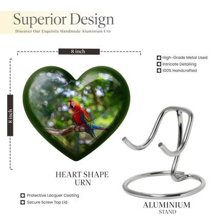Macaw Parrot Urn