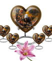 EAGLE Heart Urn for burial ashes