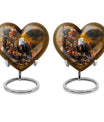 EAGLE Heart Urn for burial ashes