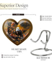 EAGLE Heart Urn for burial ashes
