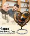 EAGLE Heart Urn for burial ashes