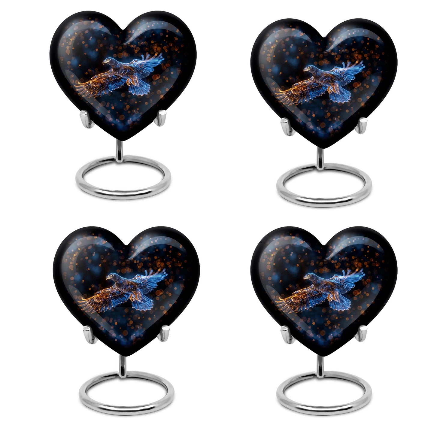 Eagle Theme 3 Inch Keepsake Pack of 4