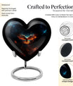 EAGLE Urn, heart themed