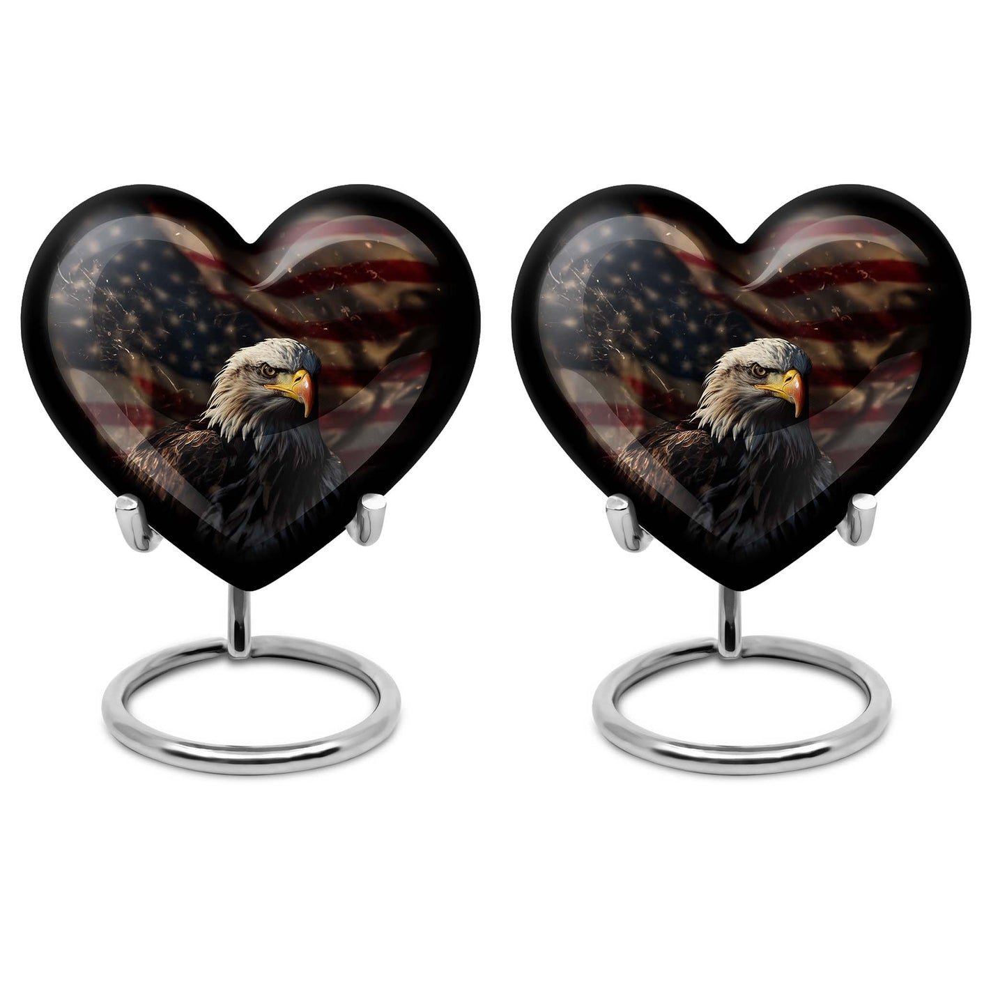Eagle Theme 3 Inch Keepsake Pack of 2