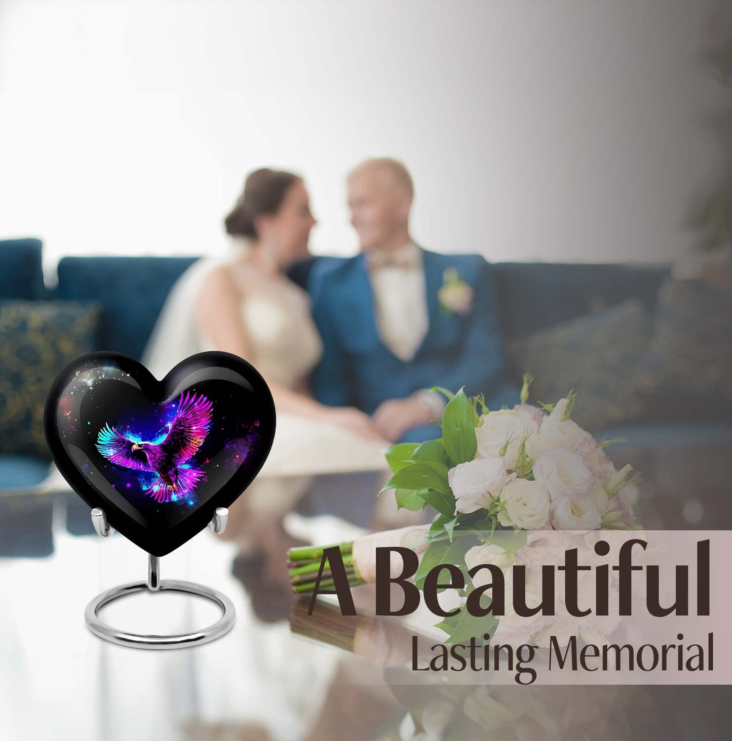 EAGLE Heart Urn for mom.