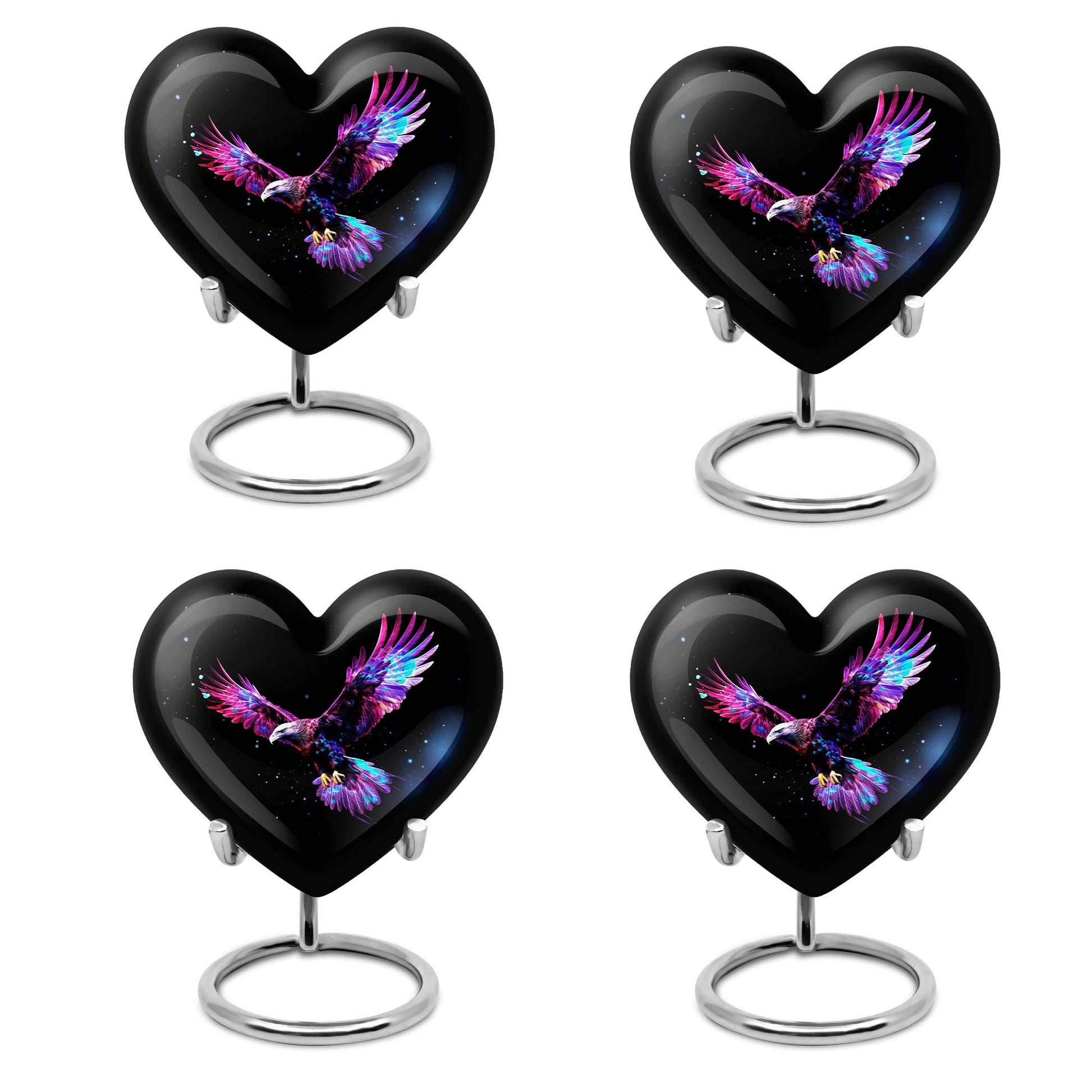 Eagle Theme 3 Inch Keepsake Pack of 4