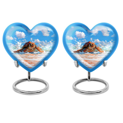 Turtle Theme 3 Inch Keepsake Pack of 2