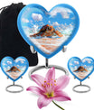 TURTLE urn heart design