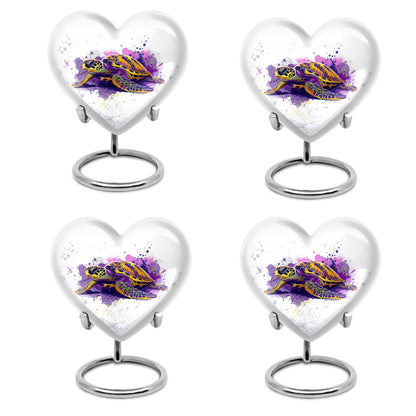 Turtle Theme 3 Inch Keepsake Pack of 4