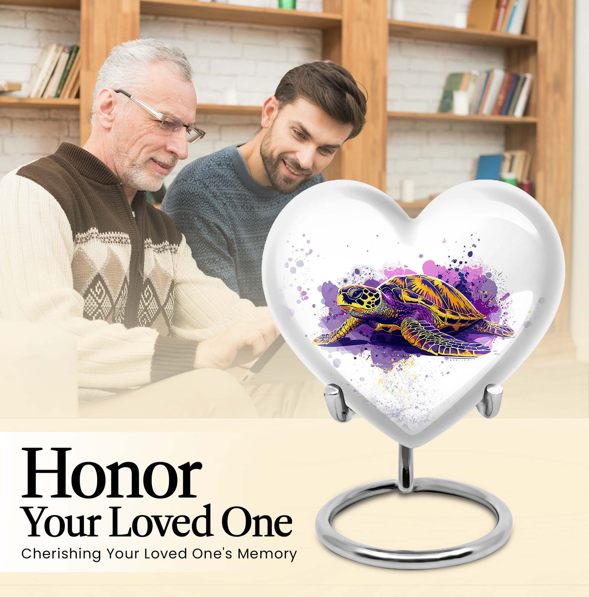 TURTLE Urn for human ashes