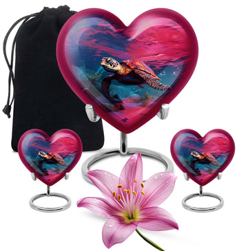 Large Urn with 4 Small Urn