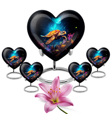 Large Urn with 4 Small Urn