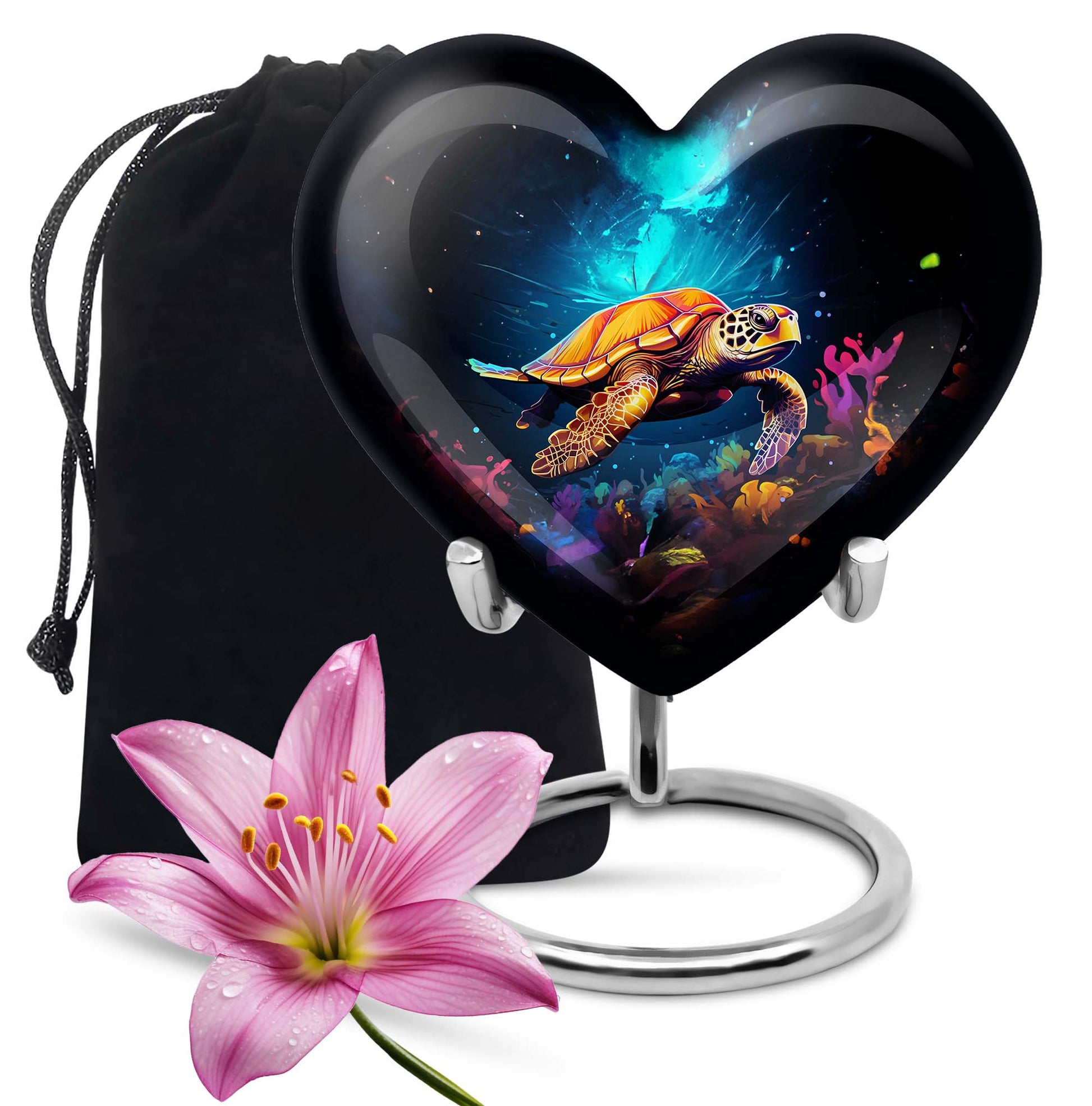 Sea Turtle Cremation Urn for Adult Ashes - Urns For Human Ashes Keepsake