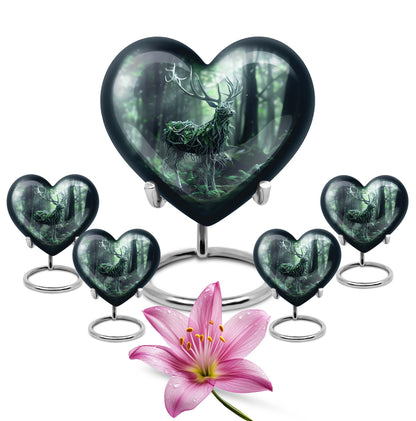 wolf howling theme for adult ashes, 