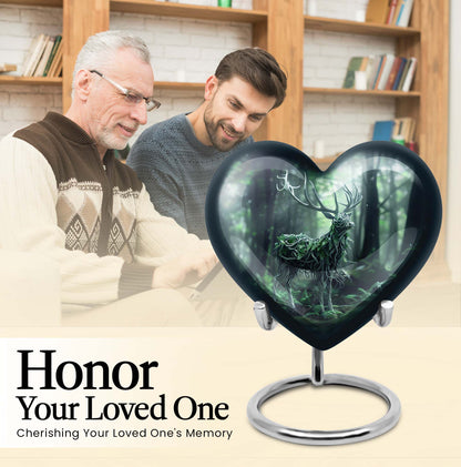 wolf howling theme for adult ashes, 
