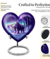 heart-shaped mammoth urn