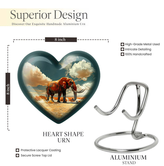  heartfelt mammoth urn for cremation
