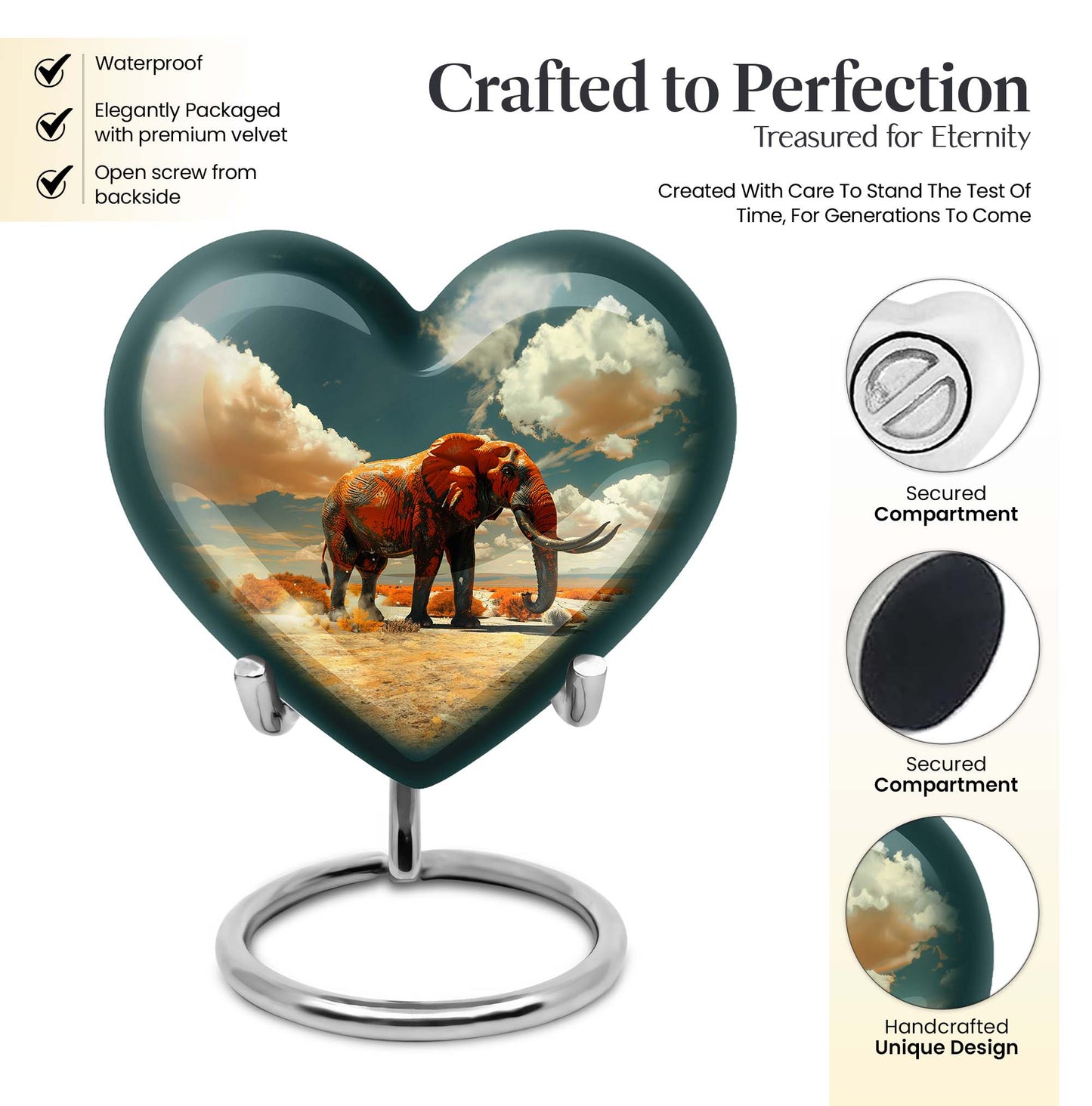  heartfelt mammoth urn for cremation