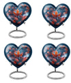 heart shaped mapple leaf urn
