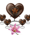 mapple leaf heart urn for men ashes