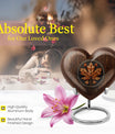 mapple leaf heart urn for men ashes