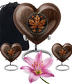 mapple leaf heart urn for men ashes