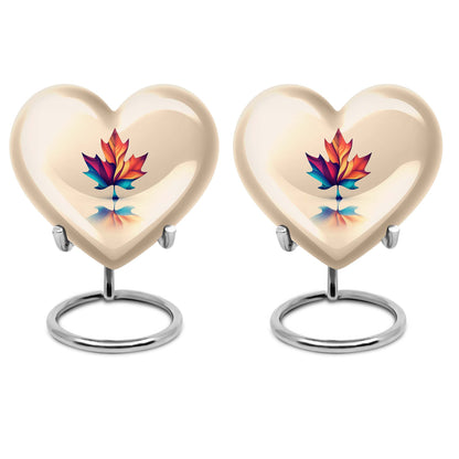 Mapple Leaf Theme 3 Inch Keepsake Pack of 2