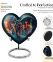  Tiger Heart Urn for cremation ashes,